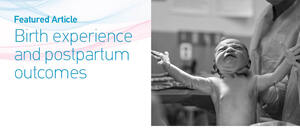 Figure from article: Birth experience and early...